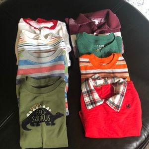 BUNDLE -Boy’s 24 mo long-sleeve shirts and onesies